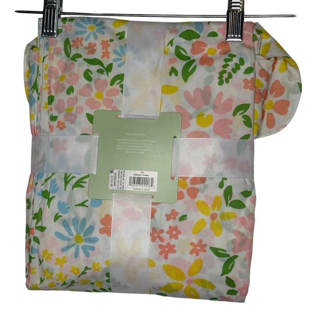 New Target Women Floral Family Sleep Set Pastel Button Down PJ Set Cottagecore - Picture 5 of 5